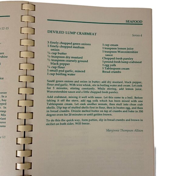 Beaumont Texas Junior League Lagniappe Cookbook First Edition 1982 Spiral Bound - Picture 13 of 15